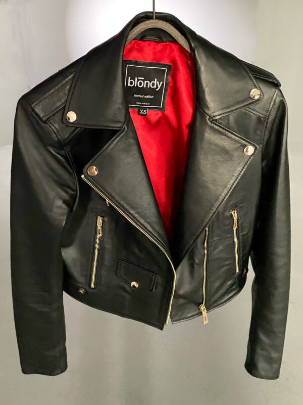 Charly Biker Black trendi kožna jakna