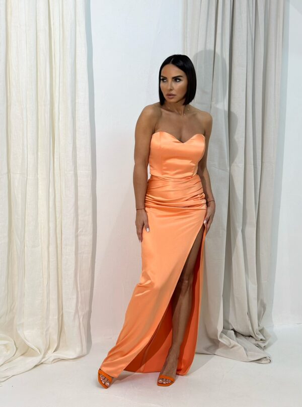 Grazia Peachy duga luksuzna haljina