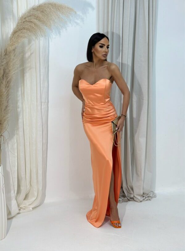 Grazia Peachy duga luksuzna haljina