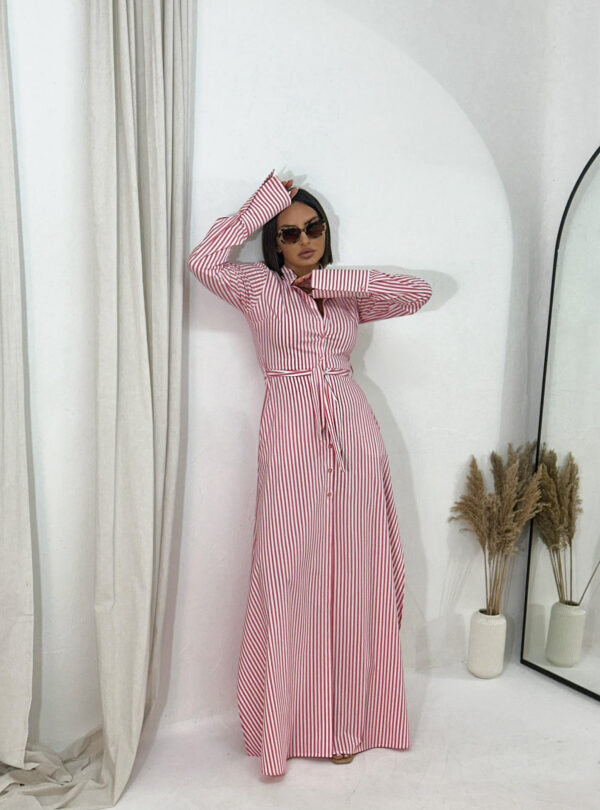 Ruth Candy maxi prugasta haljina