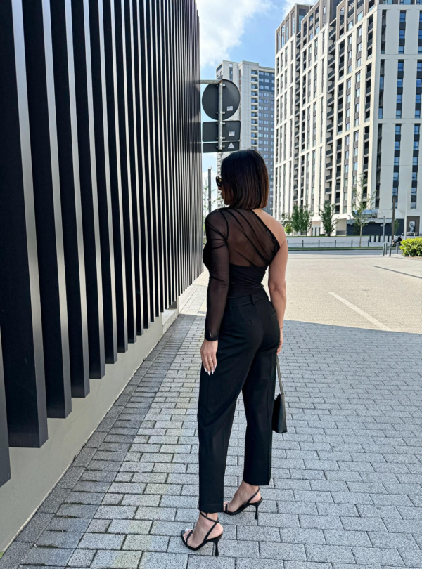 Zita Black trendi cigaret pantalone