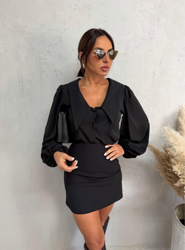 Mini crna basic suknja