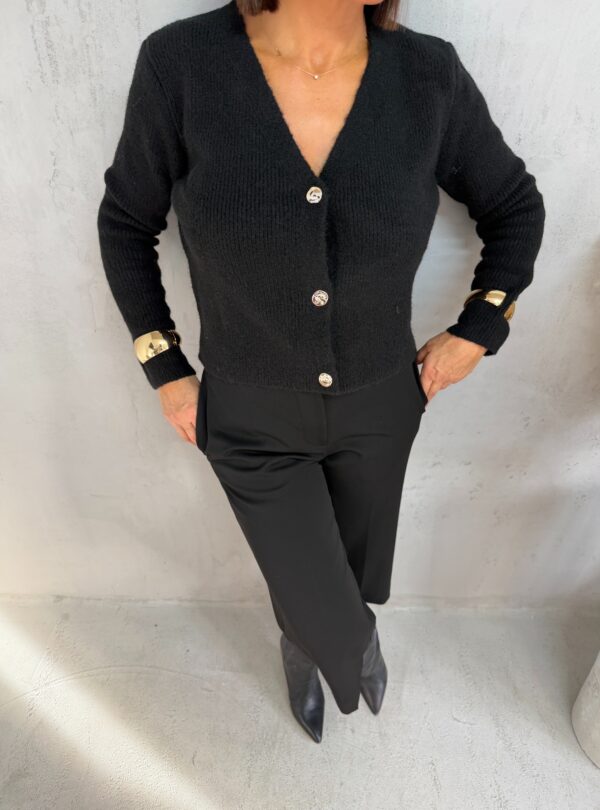 Jamie Black džemper na kopčanje