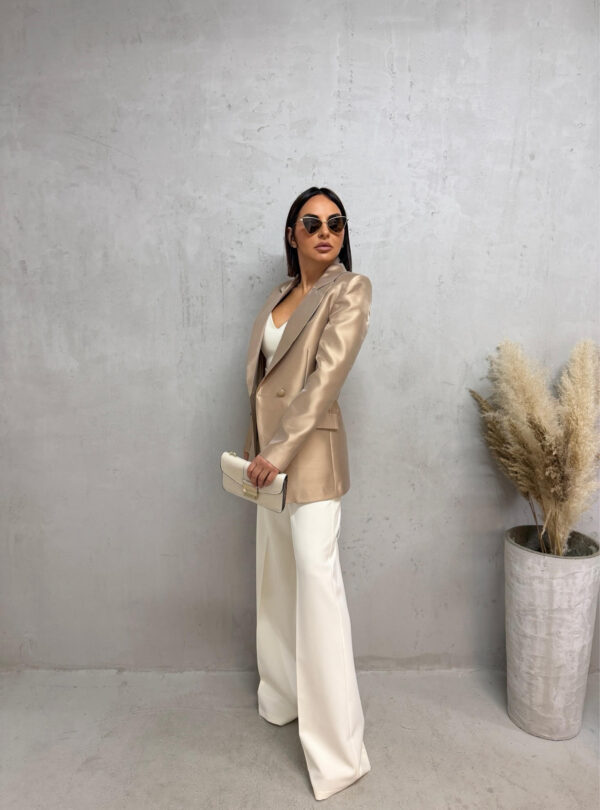 Elegantni bronzani ženski sako