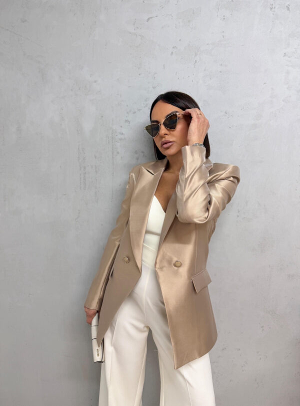 Elegantni bronzani ženski sako