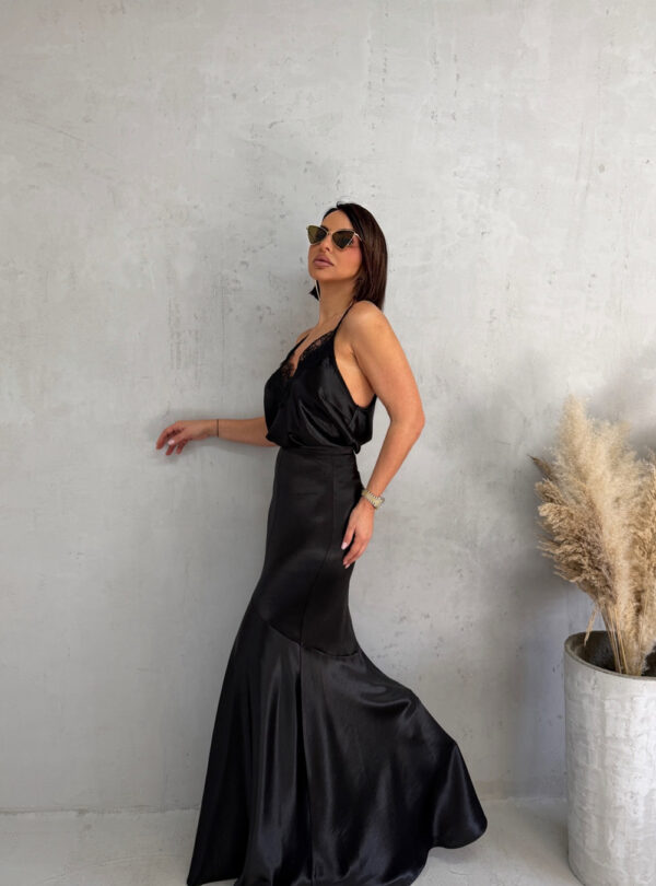 AELIN BLACK komplet suknje i bluze